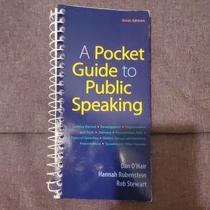 A pocket guide to public speaking